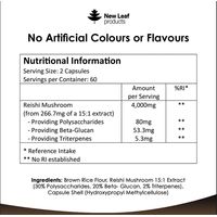 New Leaf Reishi Capsules